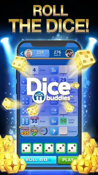 Play Dice With Buddies™ Social Game  and enjoy Dice With Buddies™ Social Game with UptoPlay