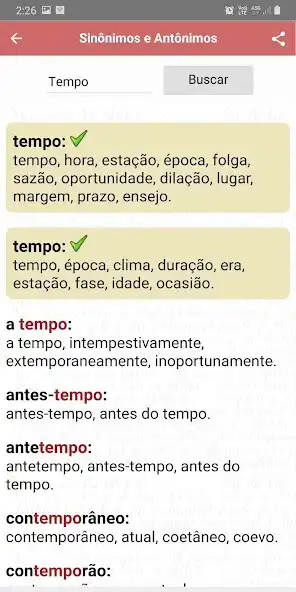 Play Dicionário Sinônimos e Antônimos em Português as an online game Dicionário Sinônimos e Antônimos em Português with UptoPlay