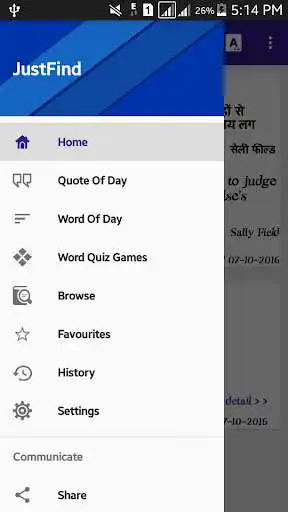Play Dictionary - JustFind as an online game Dictionary - JustFind with UptoPlay