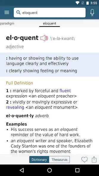Play Dictionary - M-W Premium as an online game Dictionary - M-W Premium with UptoPlay