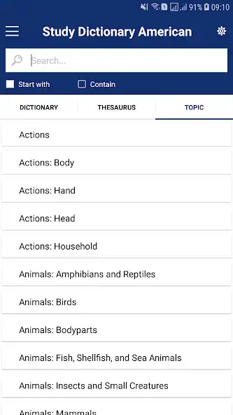 Play Dictionary Of American English as an online game Dictionary Of American English with UptoPlay