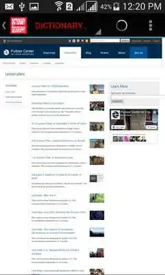 Play Dictionary of geography
