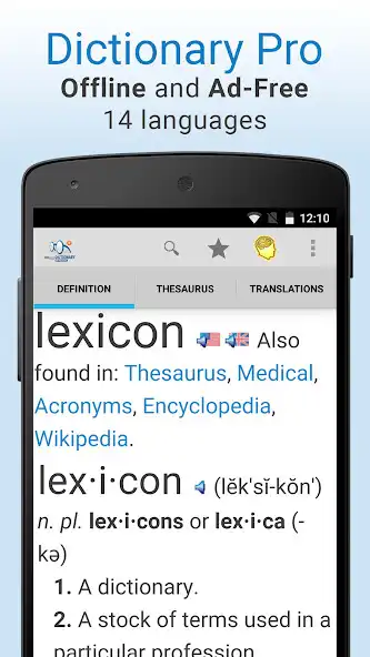 Play Dictionary Pro  and enjoy Dictionary Pro with UptoPlay