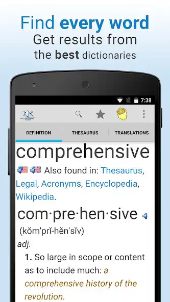 Play Dictionary Pro as an online game Dictionary Pro with UptoPlay