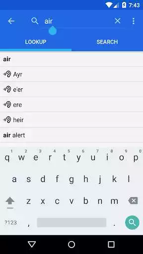 Play Dictionary - WordWeb