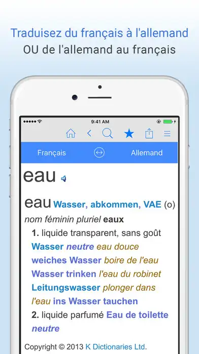 Play Dictionnaire Français Allemand  and enjoy Dictionnaire Français Allemand with UptoPlay