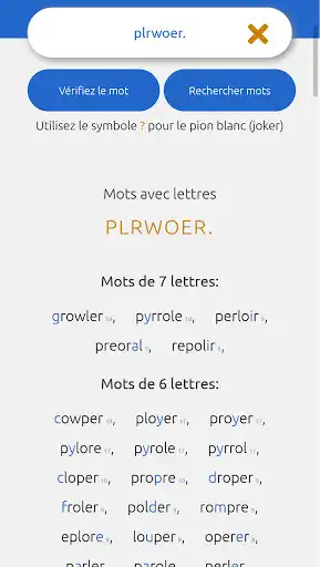 Play Dictionnaire scrabble, chercher des mots, POOCOO as an online game online Dictionnaire scrabble, chercher des mots, POOCOO with UptoPlay fr.poocoo.twa Play Dictionnaire scrabble, chercher des mots, POOCOO as an online game Dictionnaire scrabble, chercher des mots, POOCOO with UptoPlay
