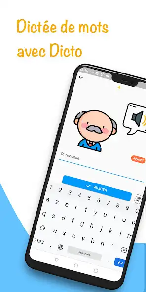Play Dicto : Dictée de vocabulaire  and enjoy Dicto : Dictée de vocabulaire with UptoPlay