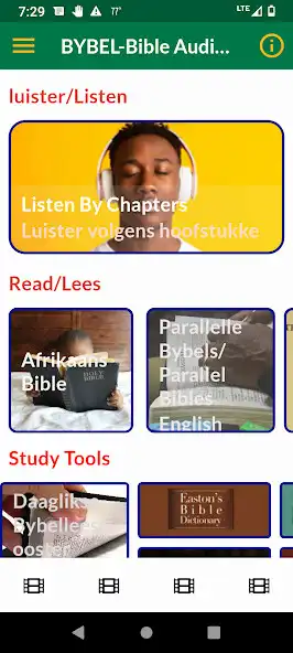 Play Die Bybel Afrikaans AudioBible  and enjoy Die Bybel Afrikaans AudioBible with UptoPlay