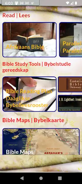 Play Die Bybel Afrikaans AudioBible as an online game Die Bybel Afrikaans AudioBible with UptoPlay