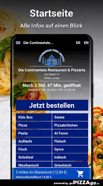 Play Die Continentale Restaurant -  as an online game Die Continentale Restaurant -  with UptoPlay