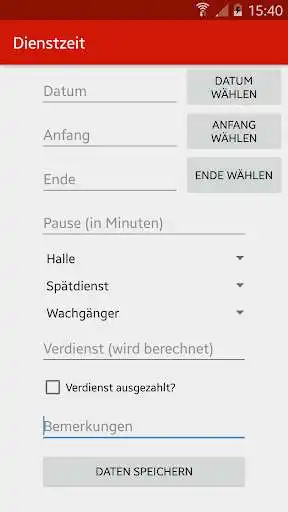 Play Dienstzeit as an online game Dienstzeit with UptoPlay