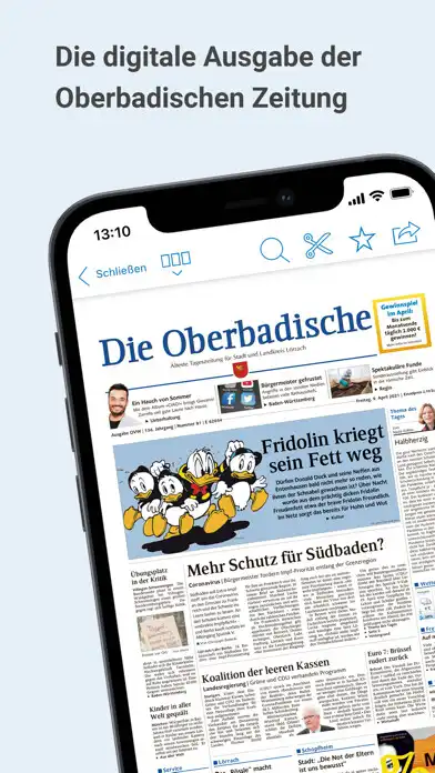 Play Die Oberbadische ePaper  and enjoy Die Oberbadische ePaper with UptoPlay