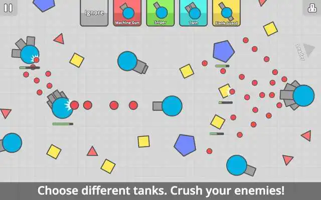 Play diep.io as an online game diep.io with UptoPlay