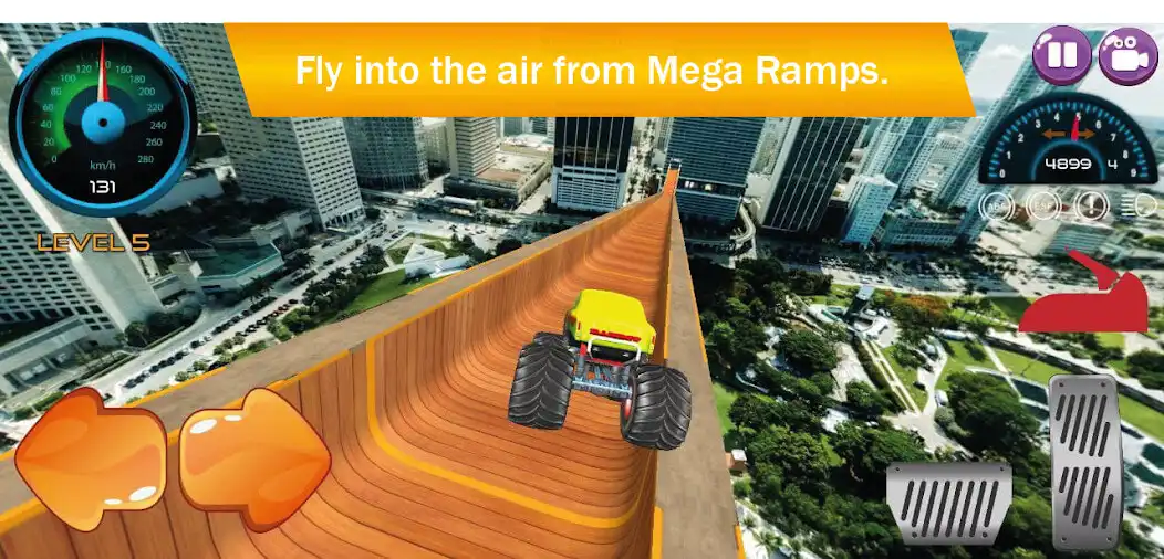 Play Diesel Monster Truck: Mega Par as an online game Diesel Monster Truck: Mega Par with UptoPlay