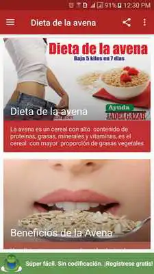 Play Dieta de la avena Play Dieta de la avena