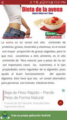 Play Dieta de la avena Play Dieta de la avena