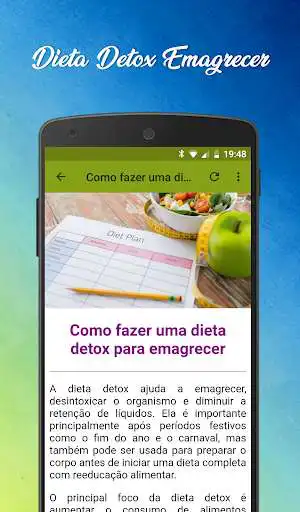 Play Dieta detox emagrecer as an online game Dieta detox emagrecer with UptoPlay