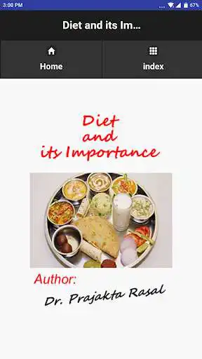 Play Diet and its importance by Prajacta Rasal  and enjoy Diet and its importance by Prajacta Rasal with UptoPlay