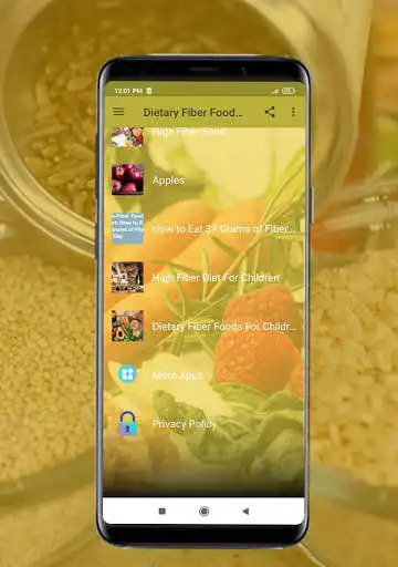 Play Dietary Fiber Food Sources as an online game Dietary Fiber Food Sources with UptoPlay