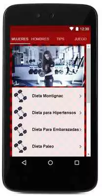 Play Dietas fitness Gym hombres y mujeres
