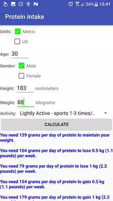 Play Diet Calculators  Tips