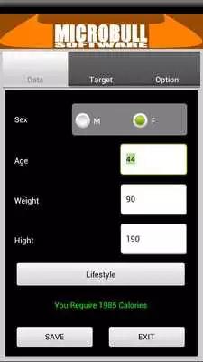 Play Diet  Calories calculator