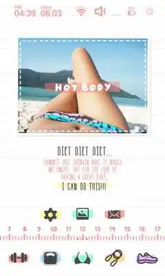 Play Diet Diary launcher theme