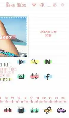 Play Diet Diary launcher theme