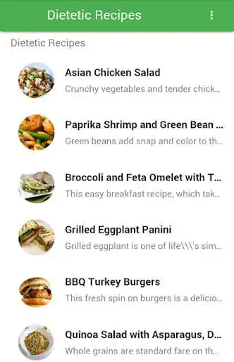 Play Dietetic Recipes as an online game Dietetic Recipes with UptoPlay