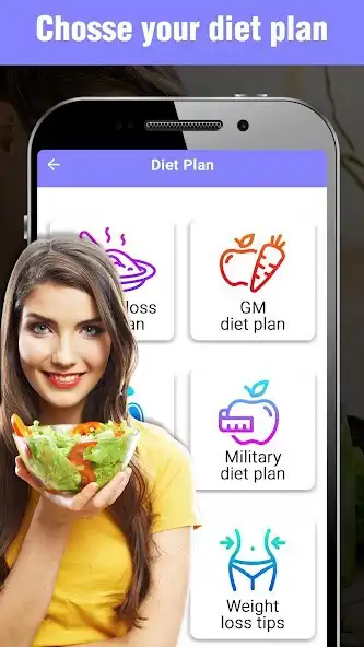 Play Diet Plan For Weight Loss - GM Diet Plan for Women as an online game Diet Plan For Weight Loss - GM Diet Plan for Women with UptoPlay