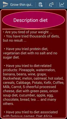 Play Diet "Lose weight fast."