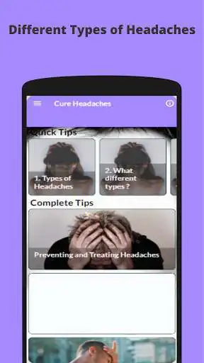 Play Different Types of Headaches & Cure Tips as an online game Different Types of Headaches & Cure Tips with UptoPlay