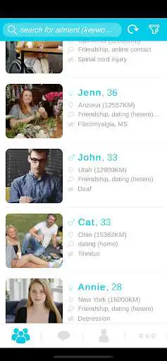 Play DifFriend - Peer Support app as an online game DifFriend - Peer Support app with UptoPlay