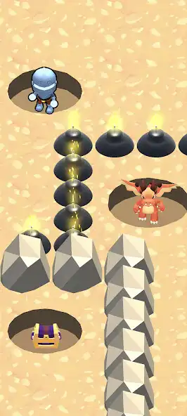 Play Dig for Treasure Draw Puzzle as an online game Dig for Treasure Draw Puzzle with UptoPlay