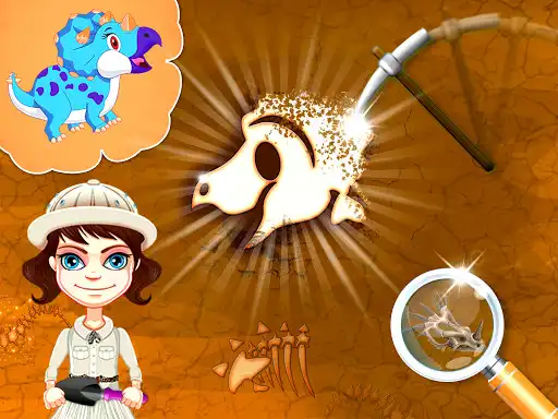 Play Digging Dino Fossil Games  and enjoy Digging Dino Fossil Games with UptoPlay