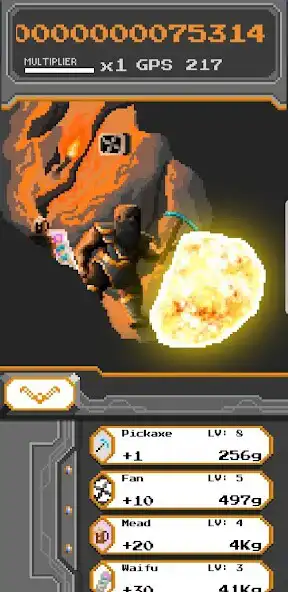 Play Diggy Hole: Idle Tap Miner as an online game Diggy Hole: Idle Tap Miner with UptoPlay
