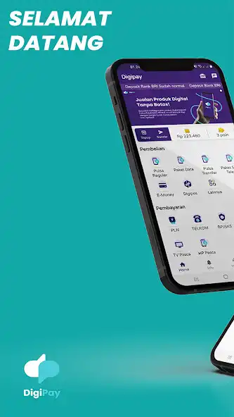 Play DigiPay: Agen Pulsa, PPOB  and enjoy DigiPay: Agen Pulsa, PPOB with UptoPlay