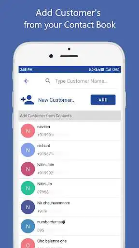 Play Digital Bahi Khata App (Offline) - Vyapar Sathi as an online game Digital Bahi Khata App (Offline) - Vyapar Sathi with UptoPlay