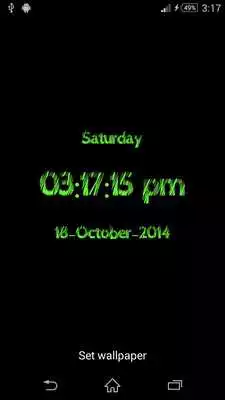 Play Digital Clock Live Wallpaper