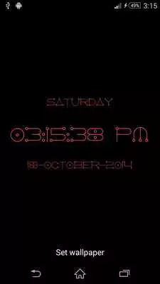 Play Digital Clock Live Wallpaper
