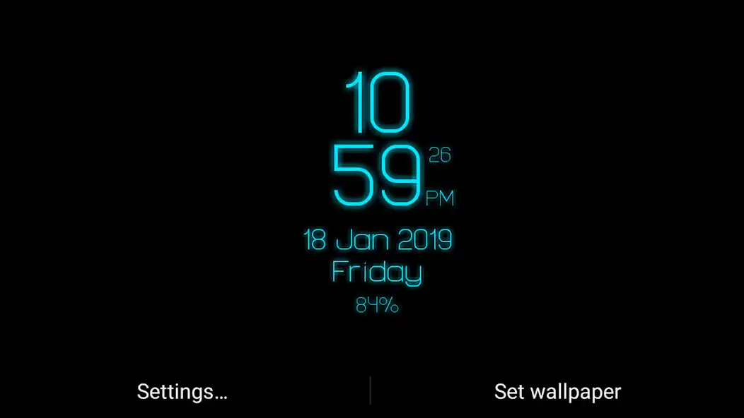 Play Digital Clock Lwp - Digi Clock as an online game Digital Clock Lwp - Digi Clock with UptoPlay