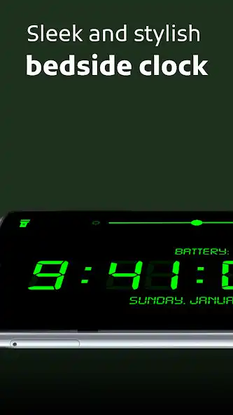 Play Digital Clock: Nightstand Mode  and enjoy Digital Clock: Nightstand Mode with UptoPlay