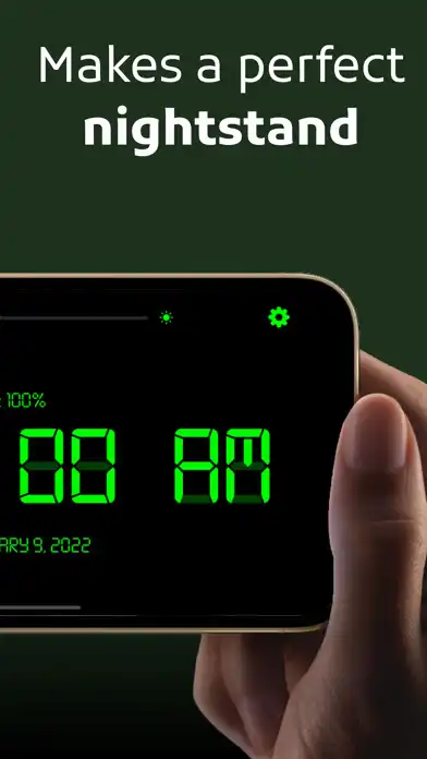 Play Digital Clock: Nightstand Mode as an online game Digital Clock: Nightstand Mode with UptoPlay
