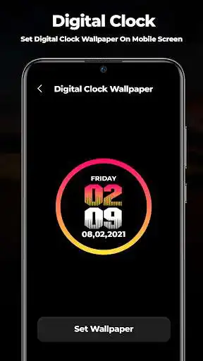Play Digital Clock Wallpapers as an online game Digital Clock Wallpapers with UptoPlay