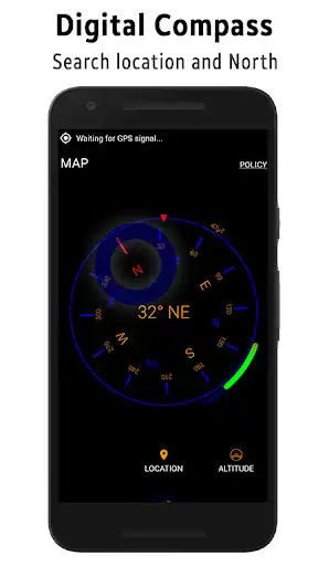 Play Digital Compass for Android as an online game Digital Compass for Android with UptoPlay