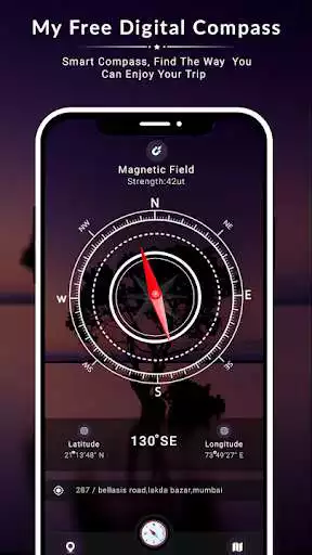 Play Digital Compass for Android - Smart Compass Free  and enjoy Digital Compass for Android - Smart Compass Free with UptoPlay