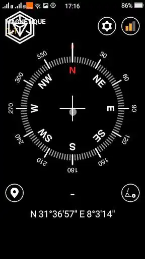 Play Digital Compass - GPS Compass  and enjoy Digital Compass - GPS Compass with UptoPlay