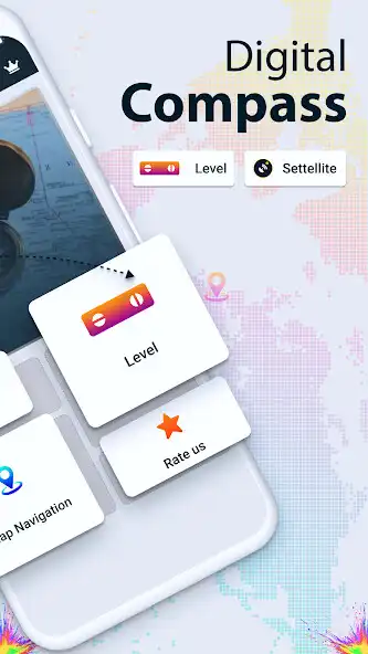 Play Digital Compass - GPS Compass as an online game Digital Compass - GPS Compass with UptoPlay