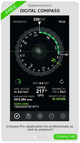 Play Digital Compass GPS  and enjoy Digital Compass GPS with UptoPlay
